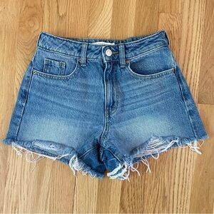 PacSun Classic Blue Jean Mom Shorts S-24